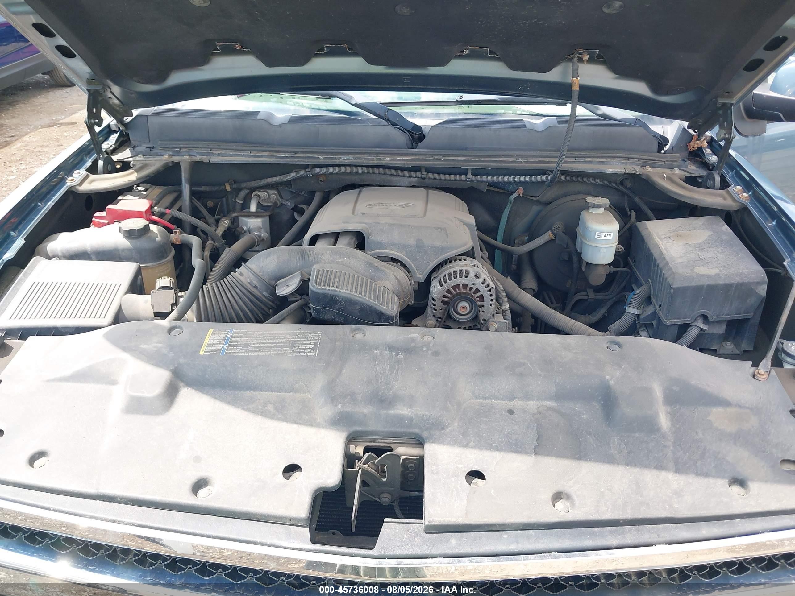 2010 Chevrolet Silverado 1500 Ltz Blue vin: 1GCSKTE3XAZ277162