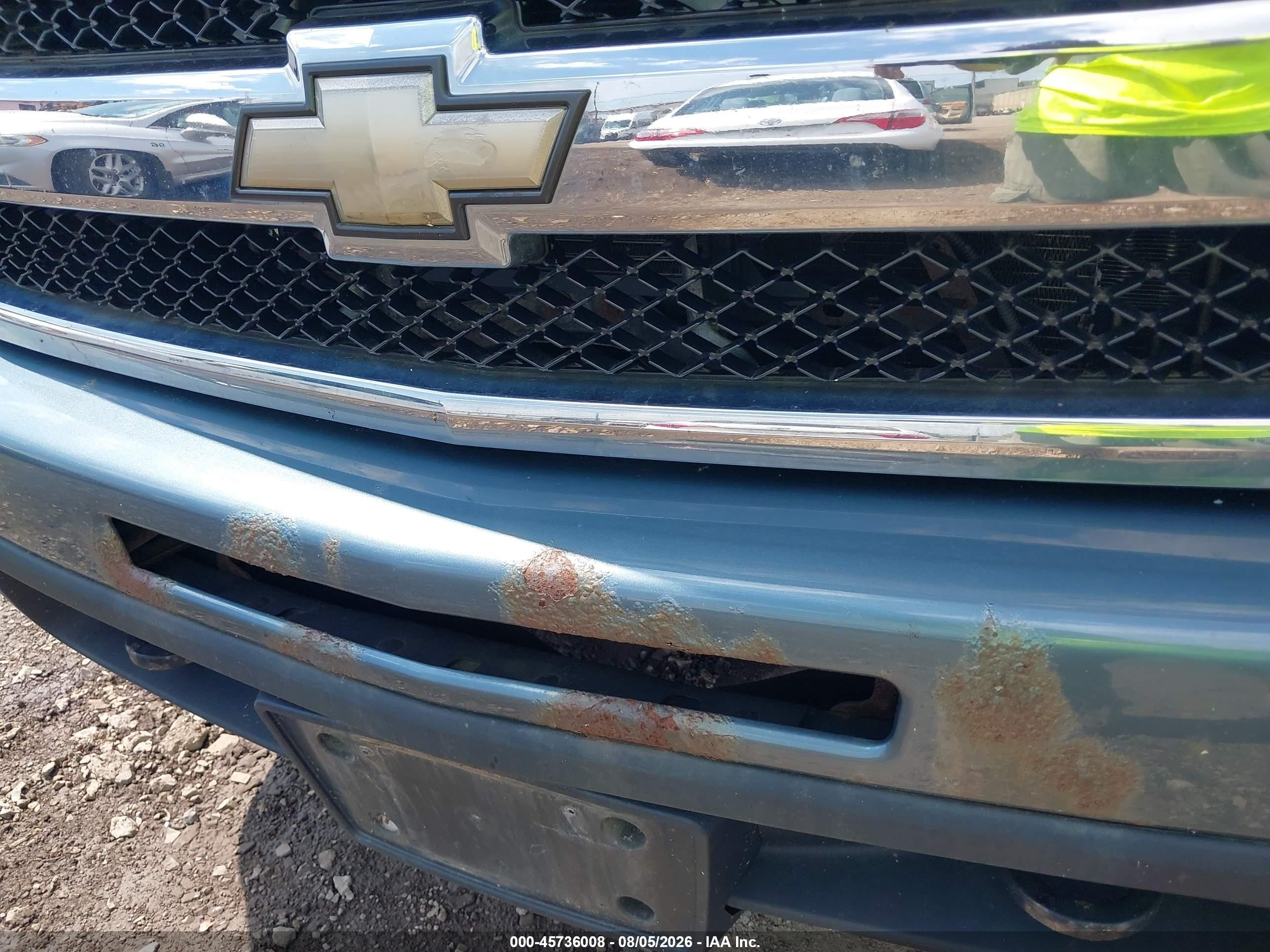2010 Chevrolet Silverado 1500 Ltz Blue vin: 1GCSKTE3XAZ277162