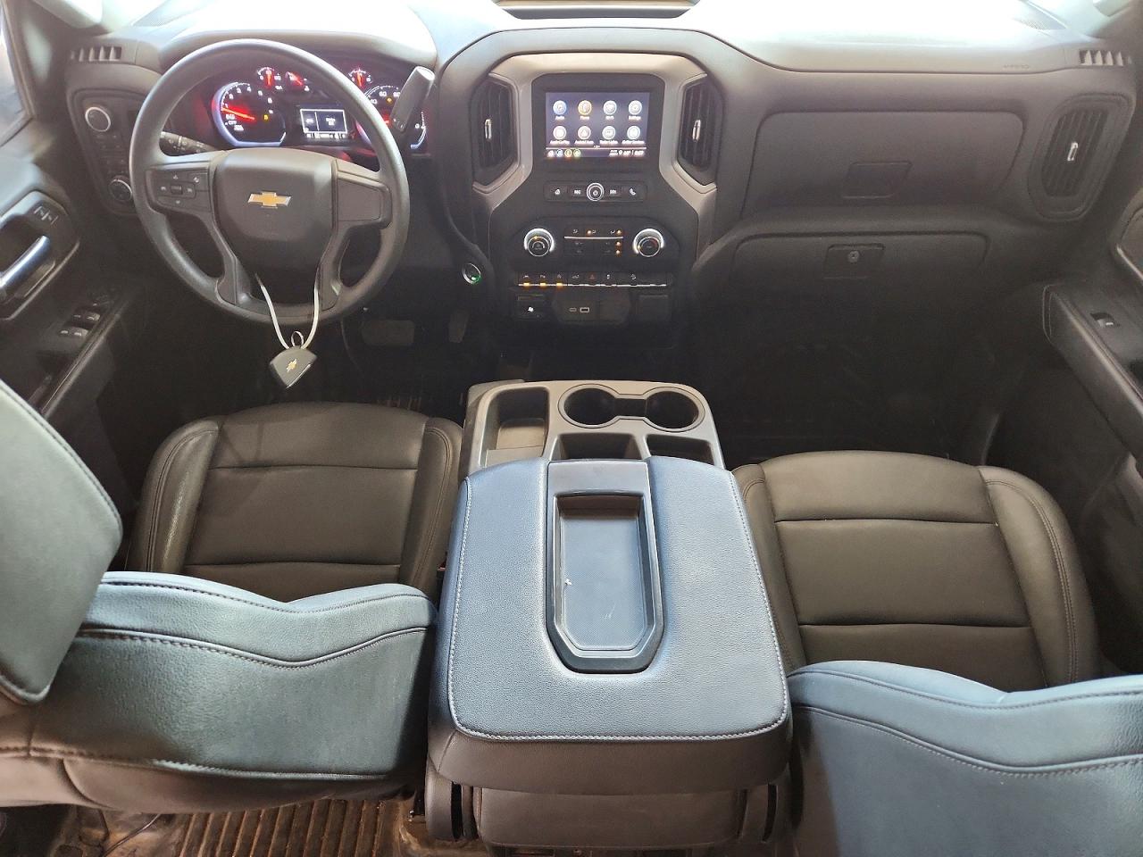 2023 Chevy Silverado K1500 Белый vin: 1GCUDAED0PZ291936