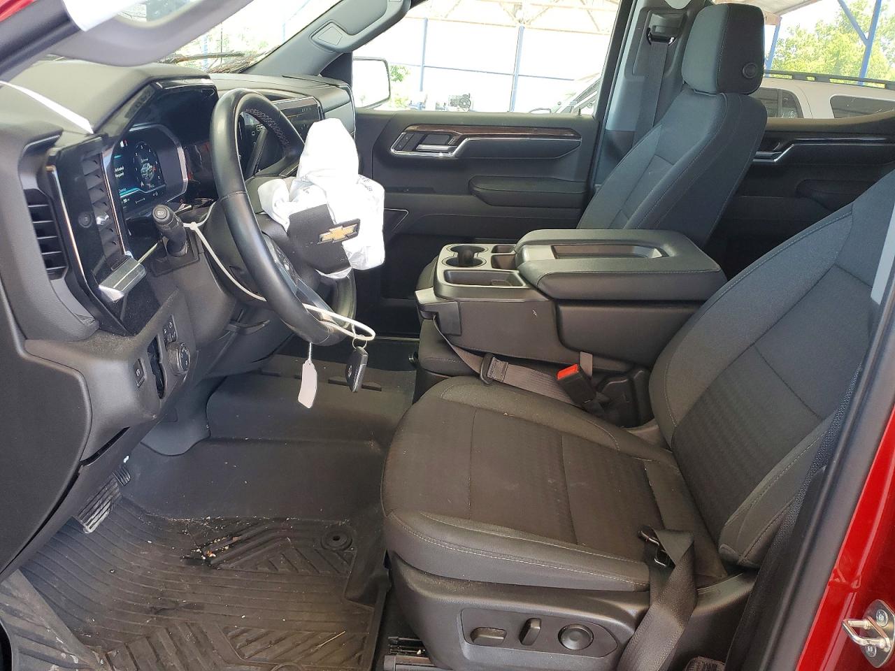 2023 Chevrolet Silverado K1500 Lt Red vin: 1GCUDDED2PZ159861
