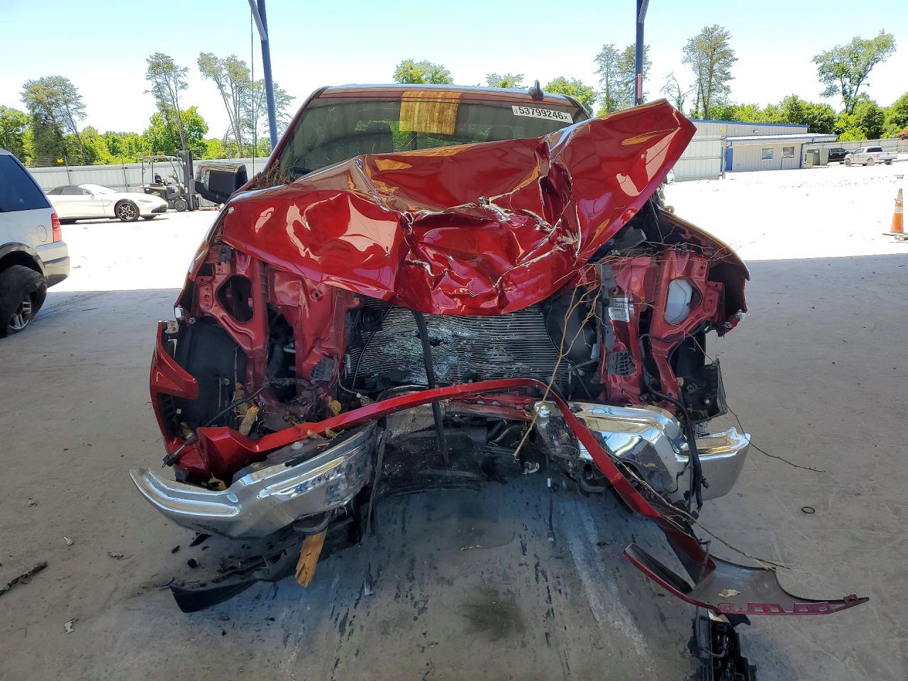 2023 Chevrolet Silverado K1500 Lt Red vin: 1GCUDDED2PZ159861