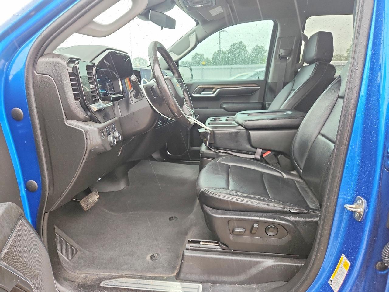 2022 Chevrolet Silverado K1500 Lt Blue vin: 1GCUDDED4NZ554959