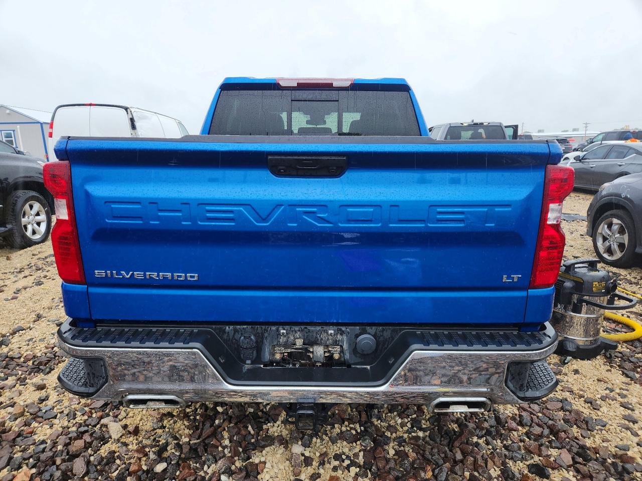 2022 Chevrolet Silverado K1500 Lt Blue vin: 1GCUDDED4NZ554959