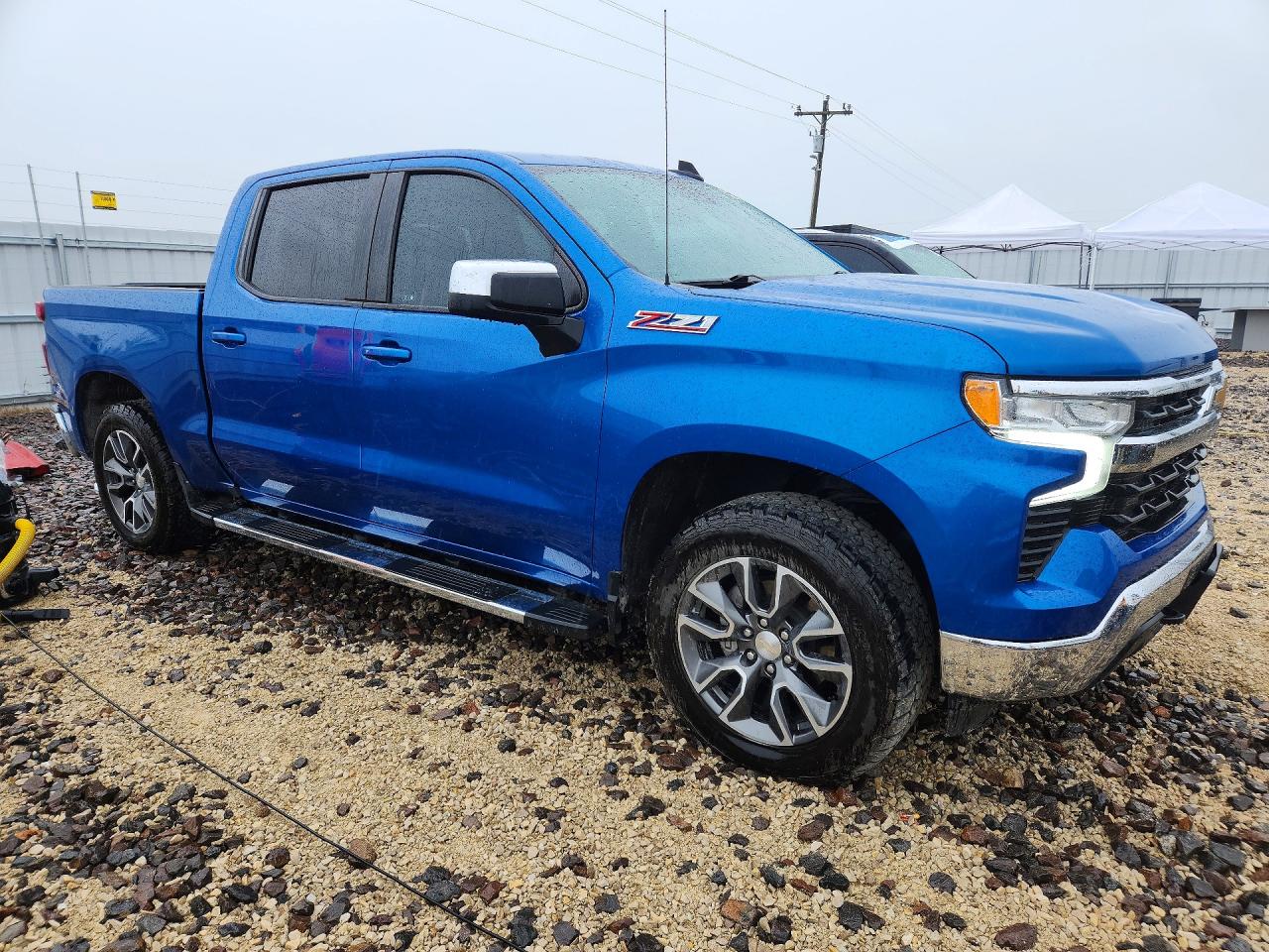 2022 Chevrolet Silverado K1500 Lt Blue vin: 1GCUDDED4NZ554959