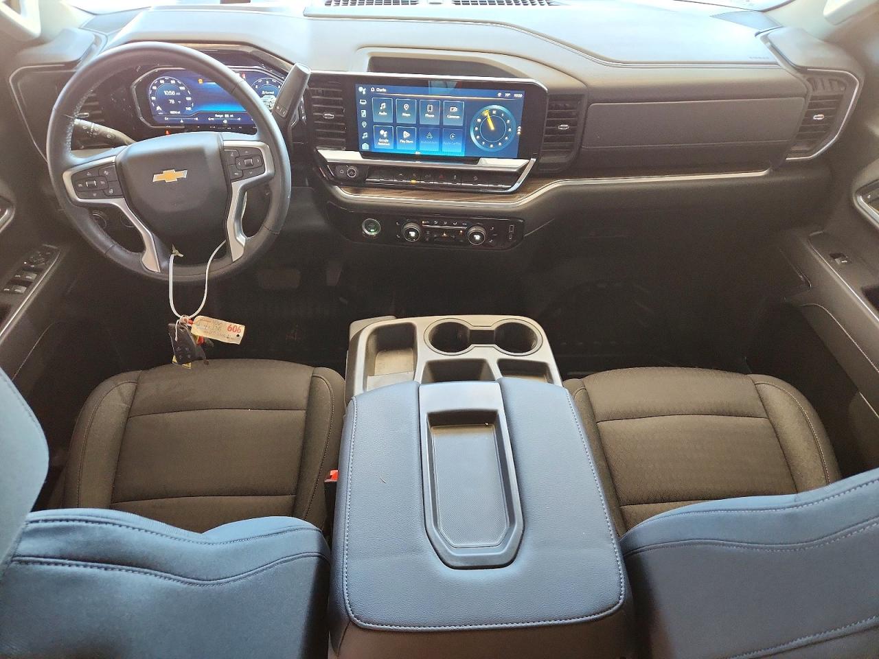2023 Chevrolet Silverado K1500 Lt White vin: 1GCUDDED9PZ111631