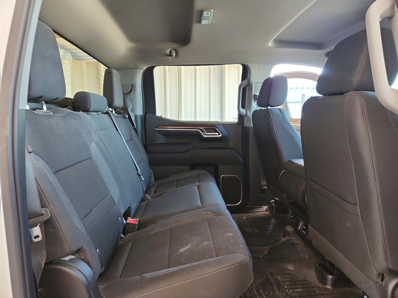 2023 Chevrolet Silverado K1500 Lt White vin: 1GCUDDED9PZ111631