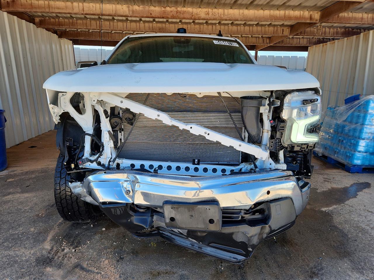 2023 Chevrolet Silverado K1500 Lt White vin: 1GCUDDED9PZ111631