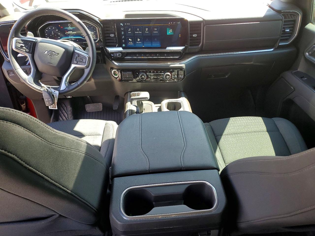 2023 Chevrolet Silverado K1500 Rst Red vin: 1GCUDEED2PZ178190