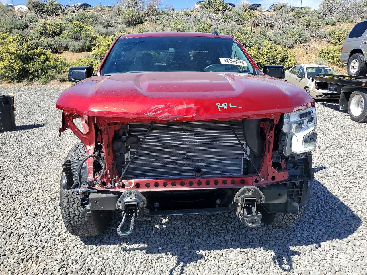 2023 Chevrolet Silverado K1500 Rst Red vin: 1GCUDEED2PZ178190
