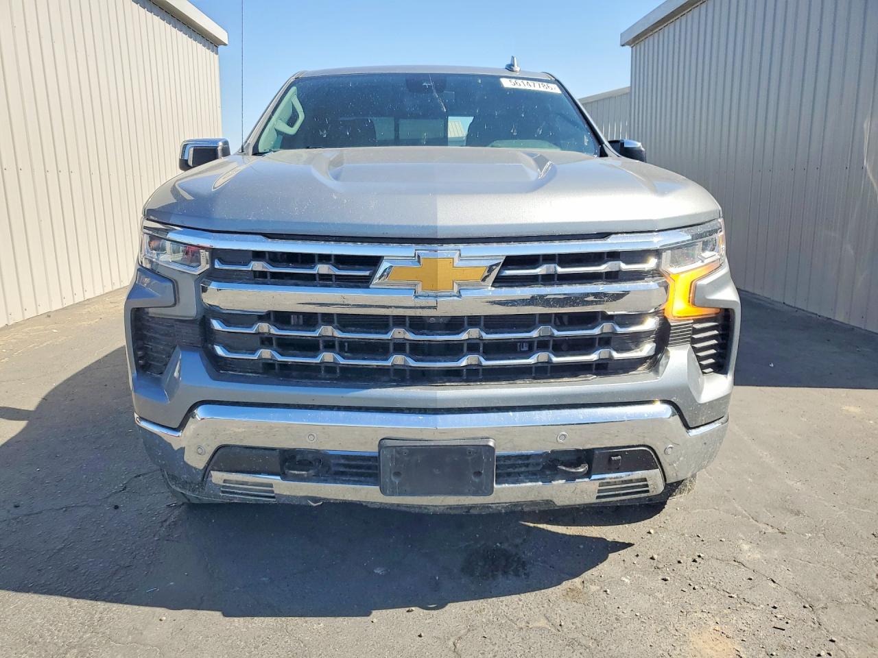 2023 Chevrolet Silverado K1500 Ltz Silver vin: 1GCUDGE84PZ173765