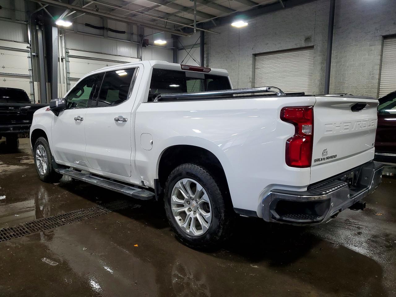 2022 Chevrolet Silverado K1500 Ltz White vin: 1GCUDGEDXNZ508876