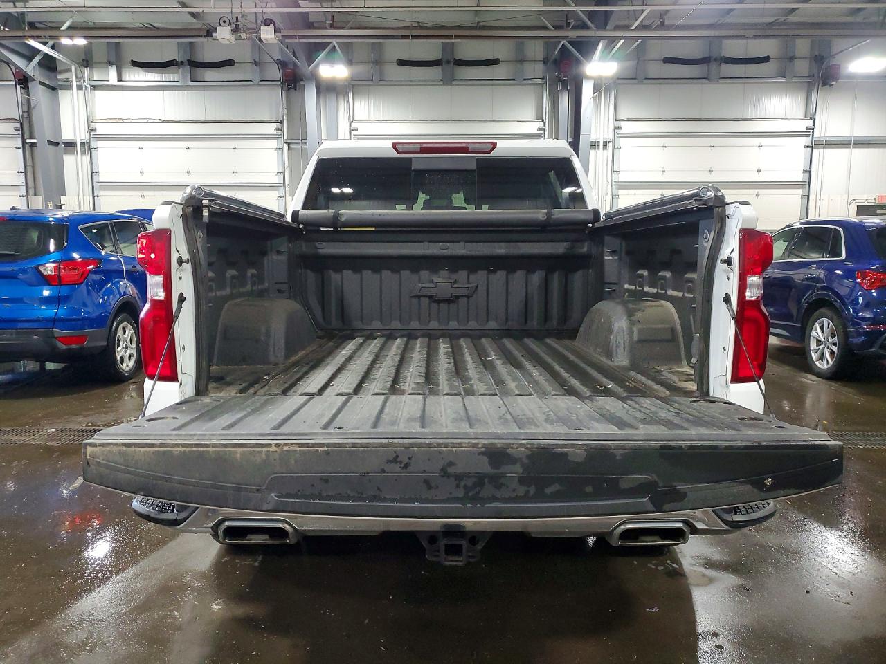 2022 Chevrolet Silverado K1500 Ltz White vin: 1GCUDGEDXNZ508876