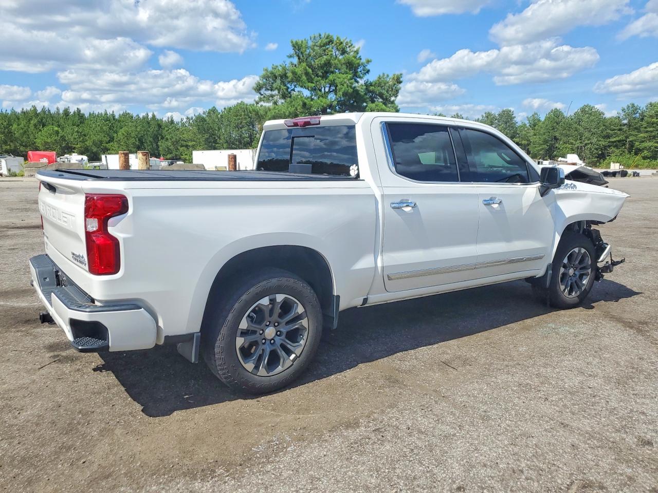 2024 Chevrolet Silverado K1500 High Country White vin: 1GCUDJE86RZ307854