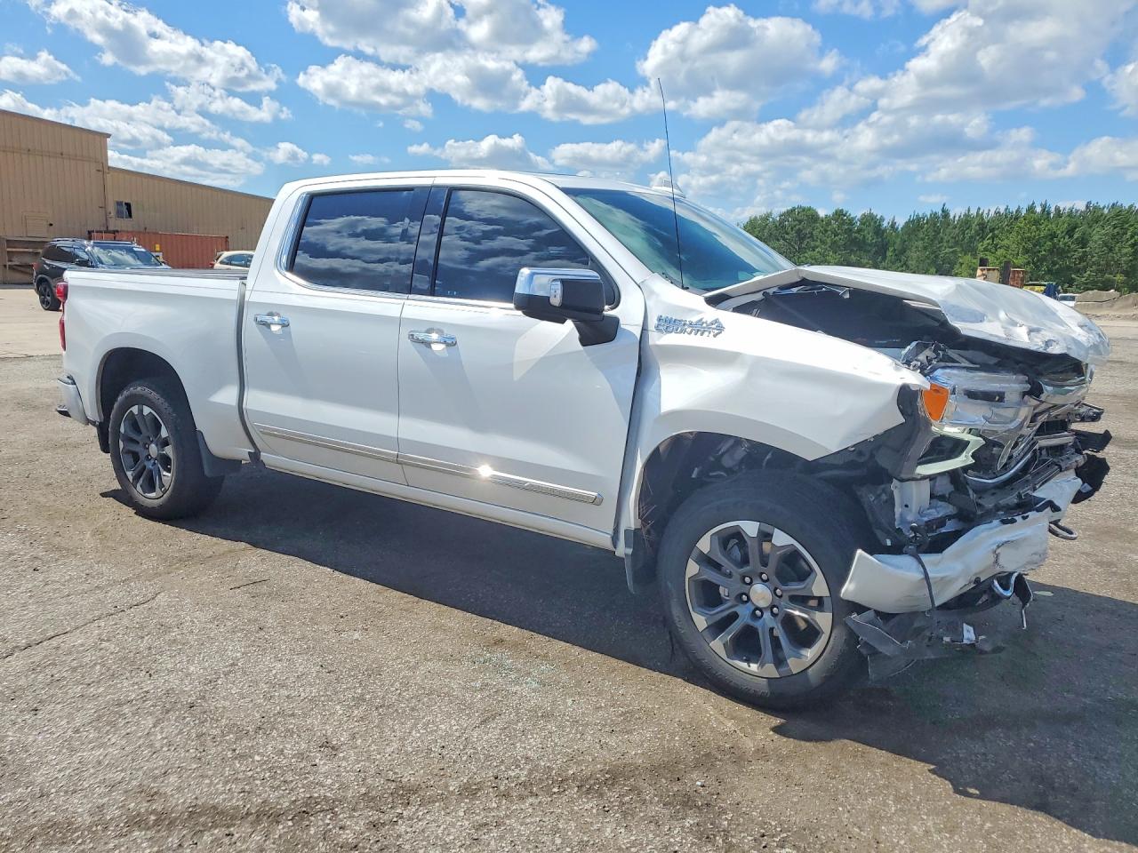 2024 Chevrolet Silverado K1500 High Country White vin: 1GCUDJE86RZ307854