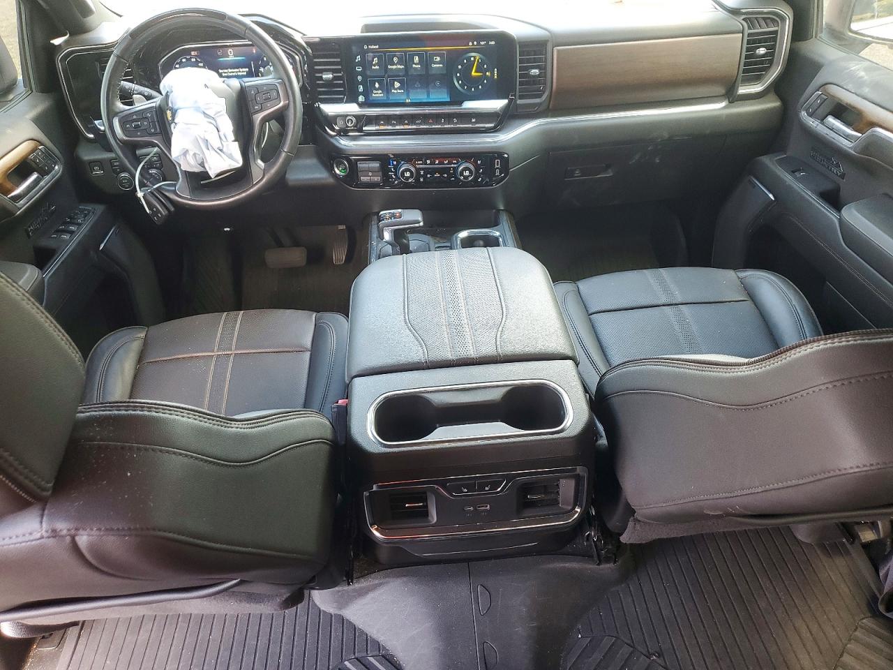 2024 Chevrolet Silverado K1500 High Country White vin: 1GCUDJE86RZ307854