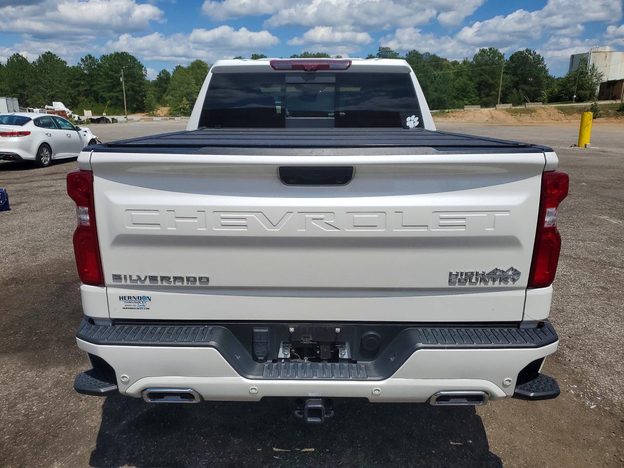 2024 Chevrolet Silverado K1500 High Country White vin: 1GCUDJE86RZ307854