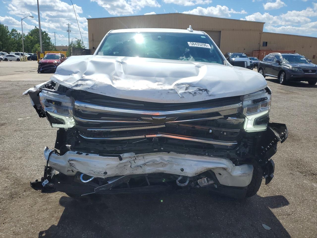 2024 Chevrolet Silverado K1500 High Country White vin: 1GCUDJE86RZ307854