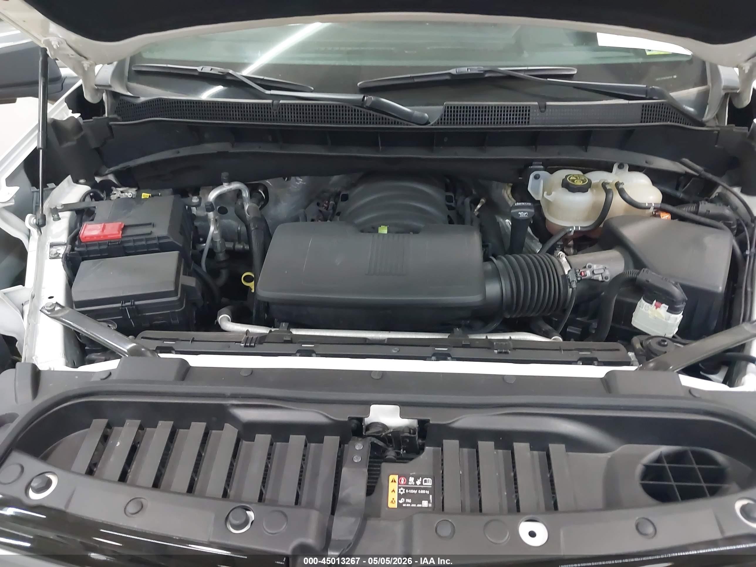 2023 Chevrolet Silverado 1500   White vin: 1GCUDJED9PZ206236