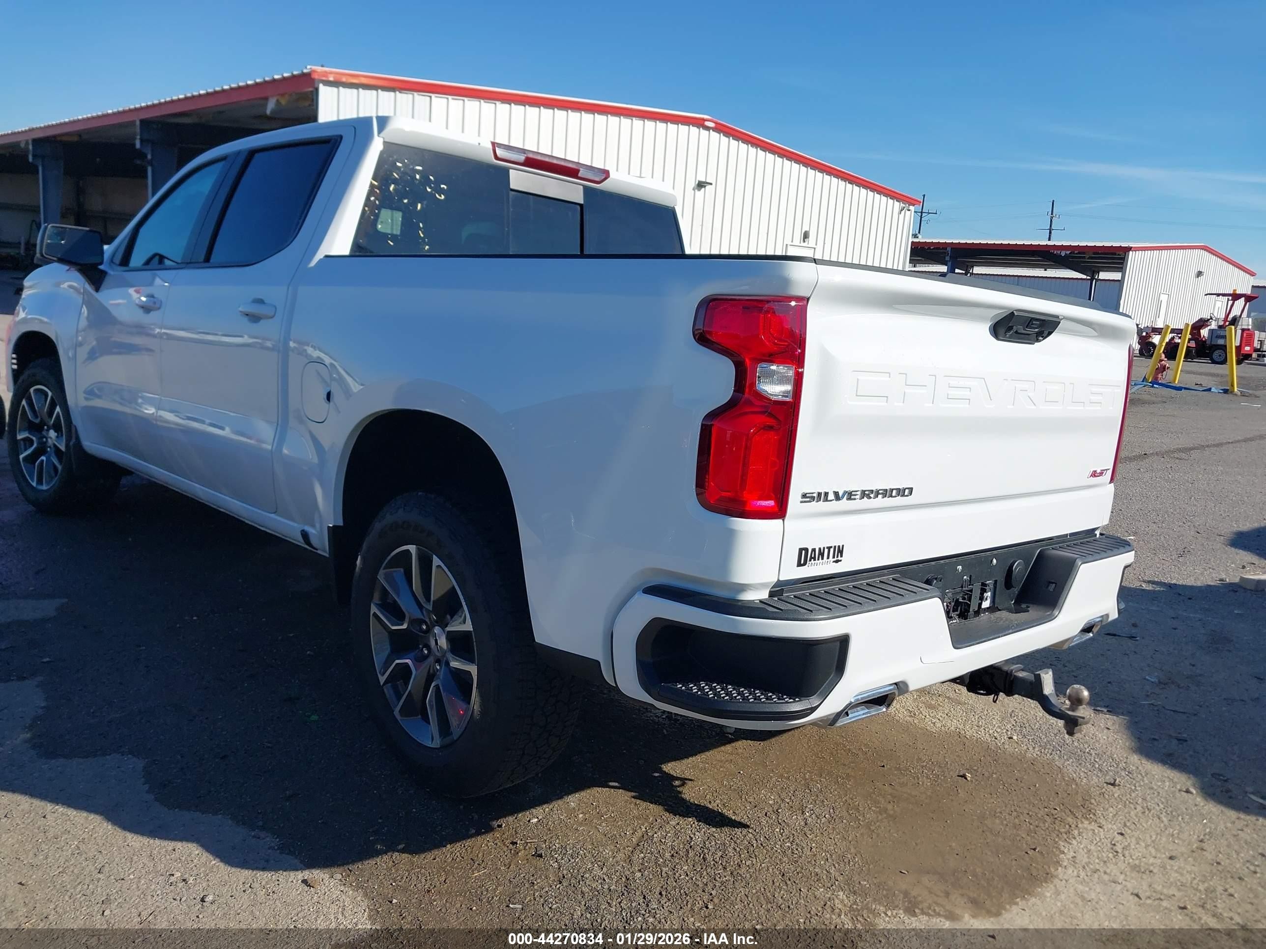 2025 Chevrolet Silverado 1500 4wd  Short Bed Rst Белый vin: 1GCUKEE80SZ208479