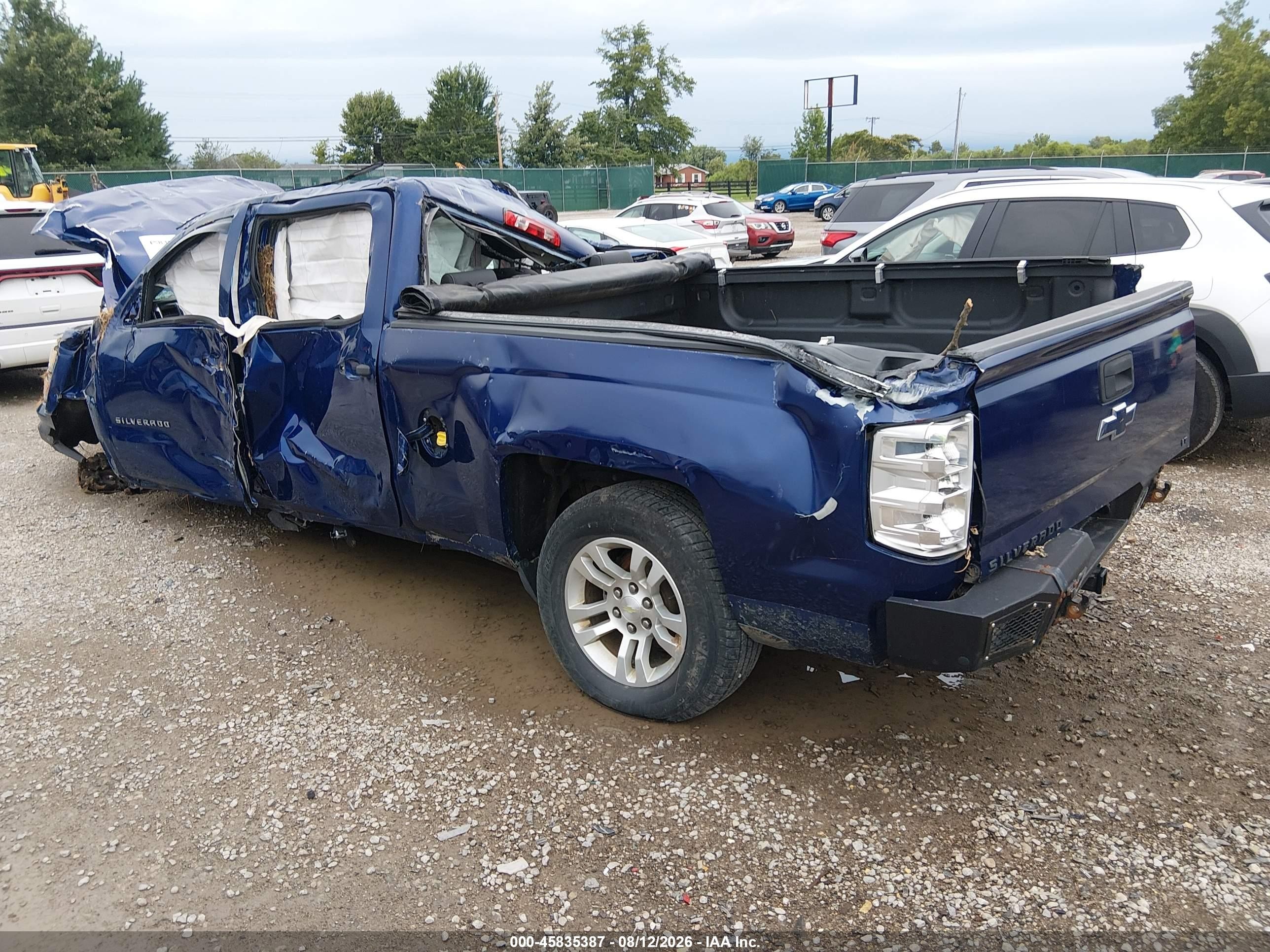 2014 Chevrolet Silverado 1500 1lt Blue vin: 1GCUKREC2EF193999