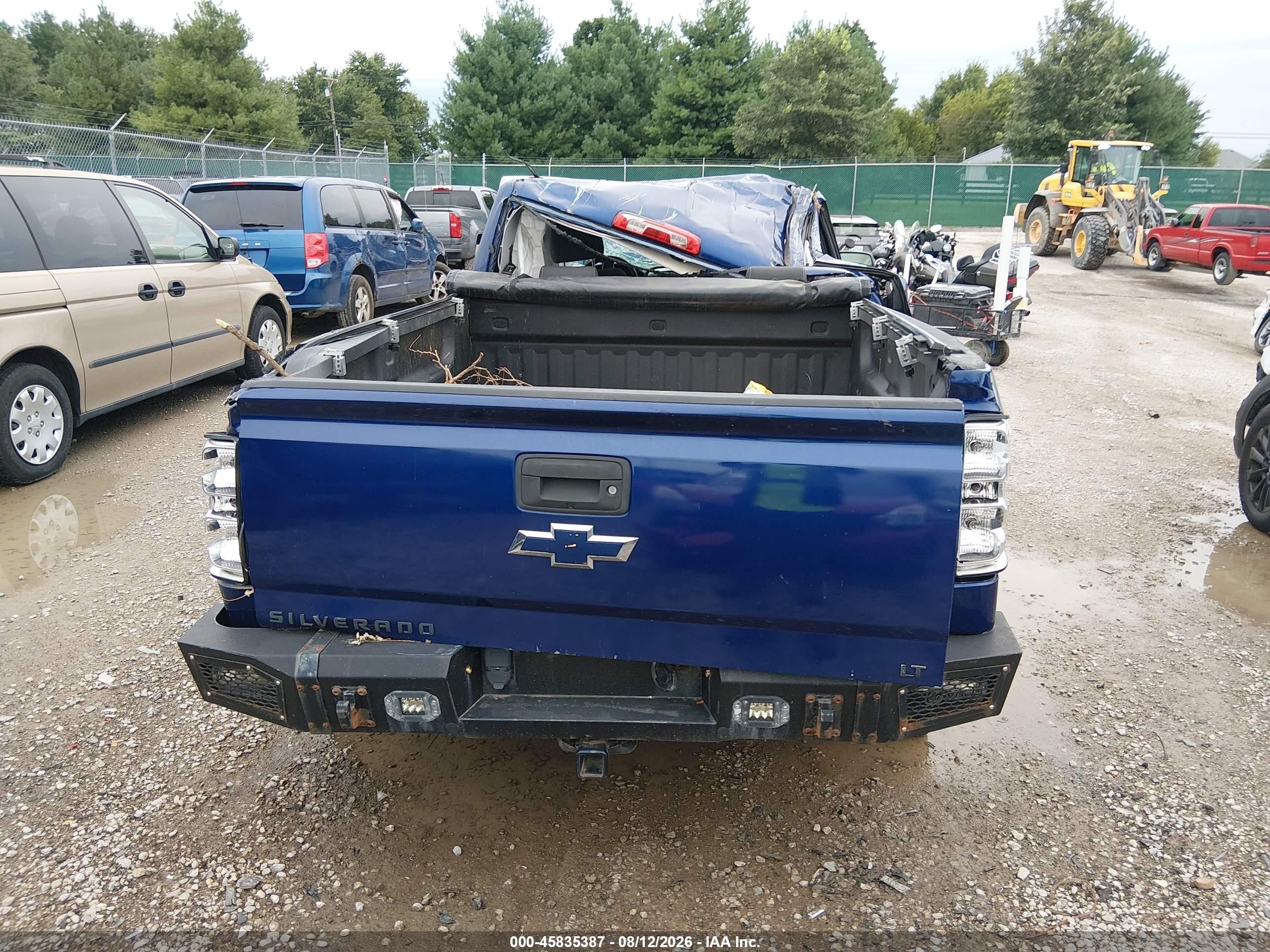 2014 Chevrolet Silverado 1500 1lt Blue vin: 1GCUKREC2EF193999