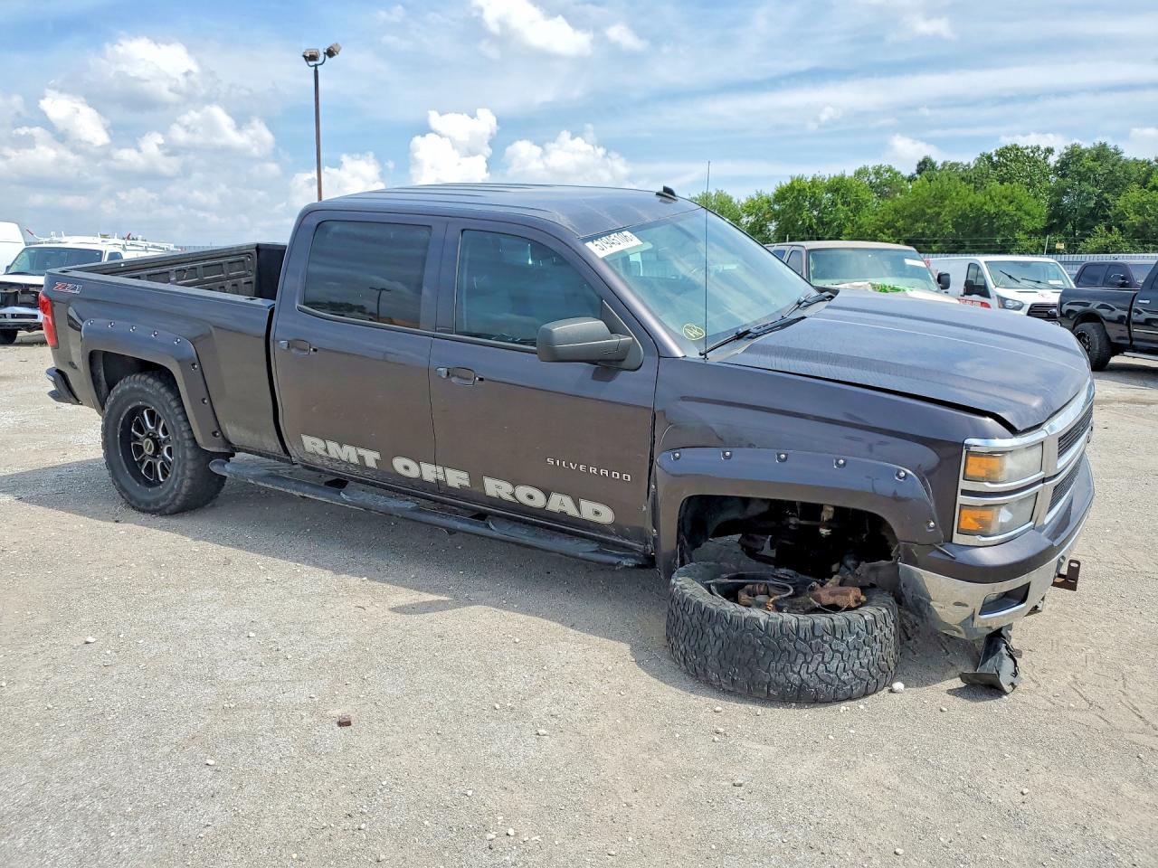 2014 Chevrolet Silverado K1500 Lt Black vin: 1GCUKREC3EF193476