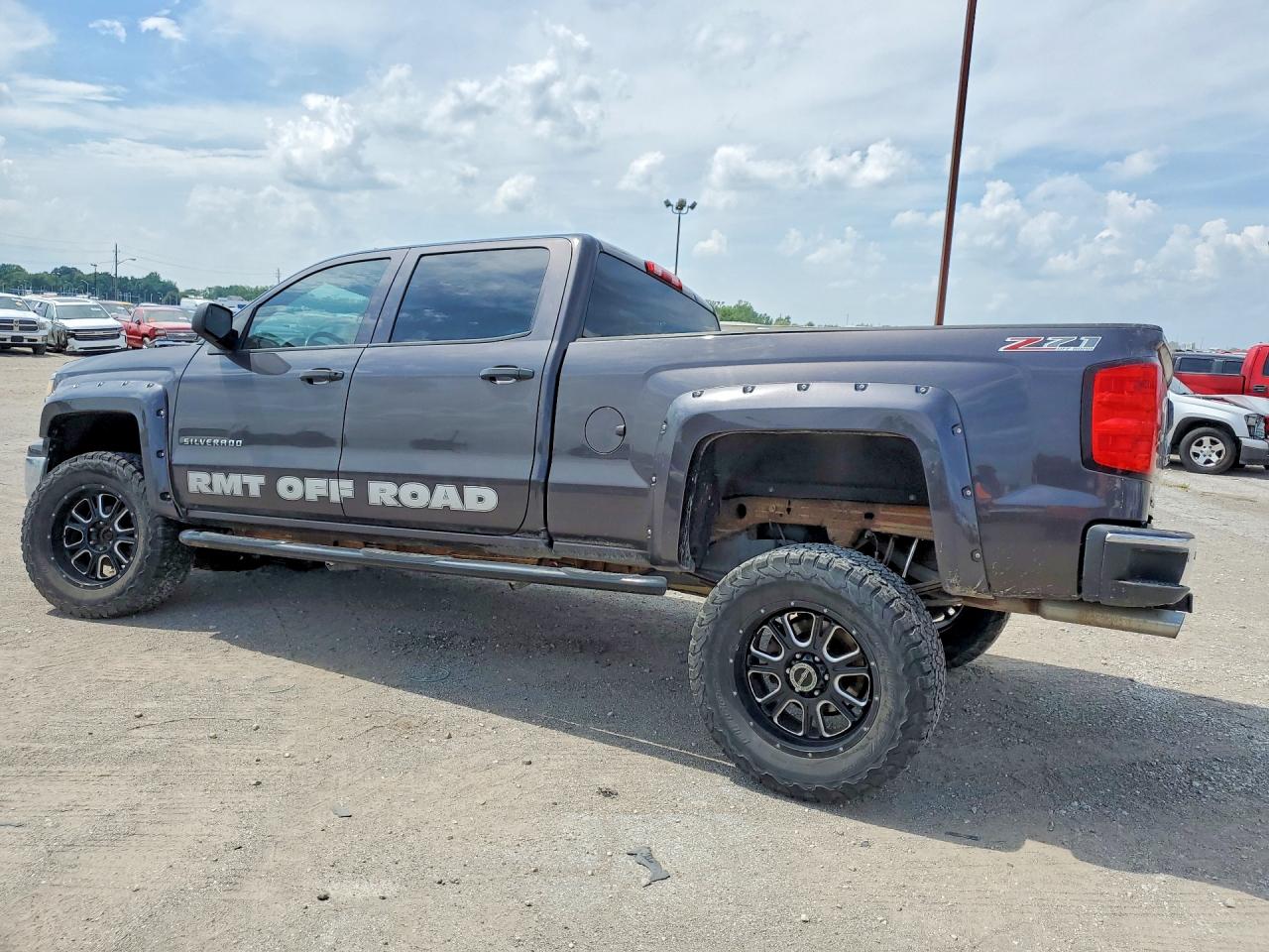 2014 Chevrolet Silverado K1500 Lt Black vin: 1GCUKREC3EF193476