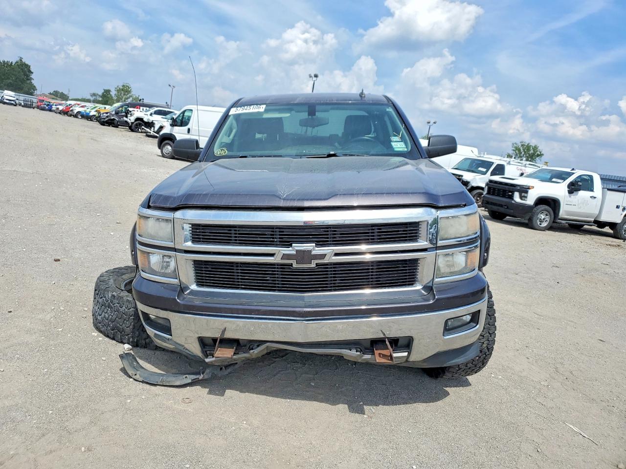 2014 Chevrolet Silverado K1500 Lt Black vin: 1GCUKREC3EF193476