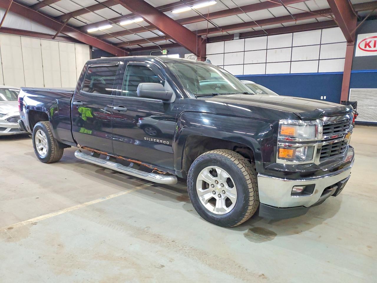 2014 Chevrolet Silverado K1500 Lt Black vin: 1GCUKREC4EF195284