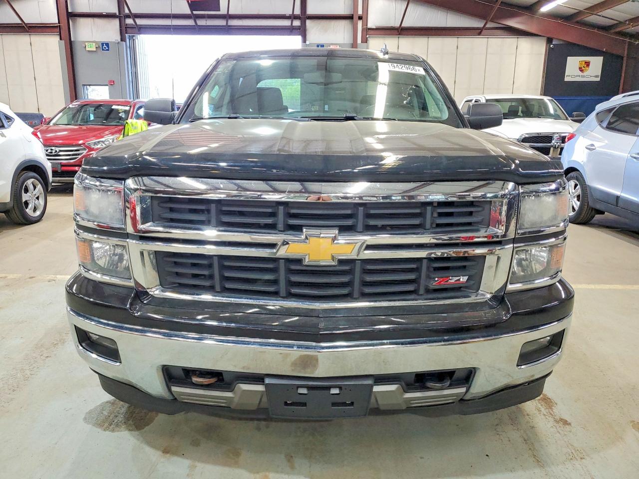 2014 Chevrolet Silverado K1500 Lt Black vin: 1GCUKREC4EF195284