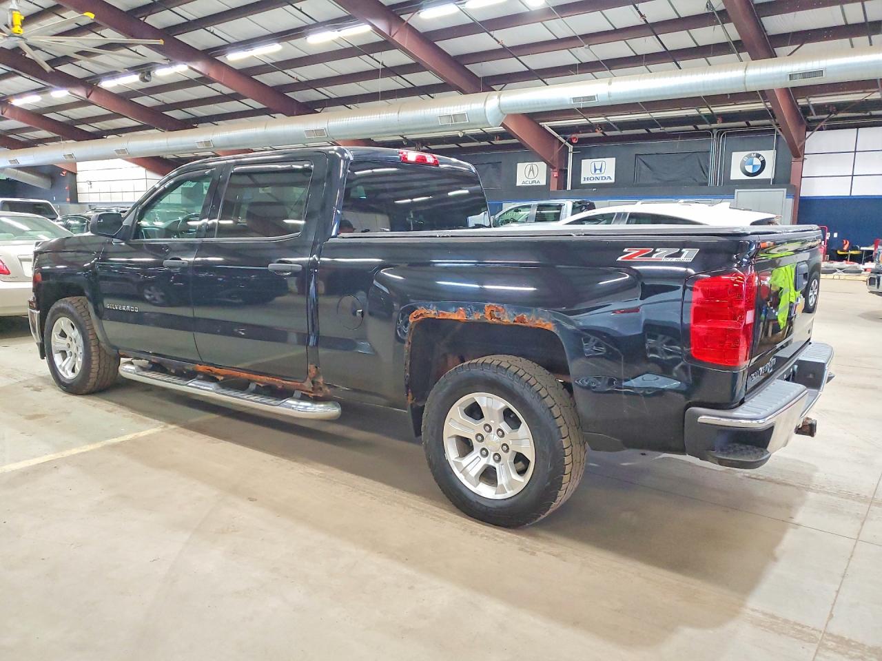 2014 Chevrolet Silverado K1500 Lt Black vin: 1GCUKREC4EF195284