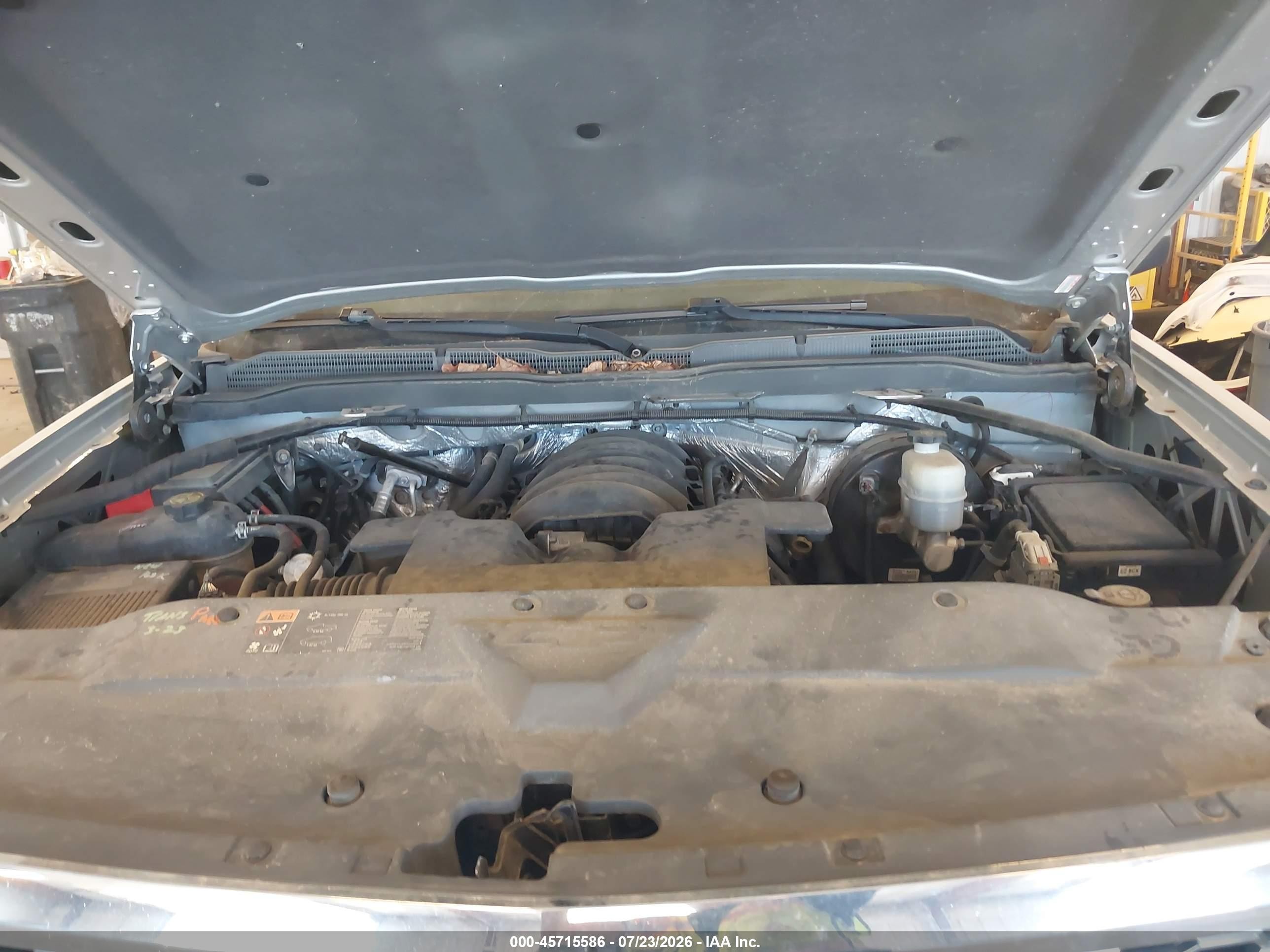 2014 Chevrolet Silverado 1500 Lt Silver vin: 1GCUKREC5EF195391