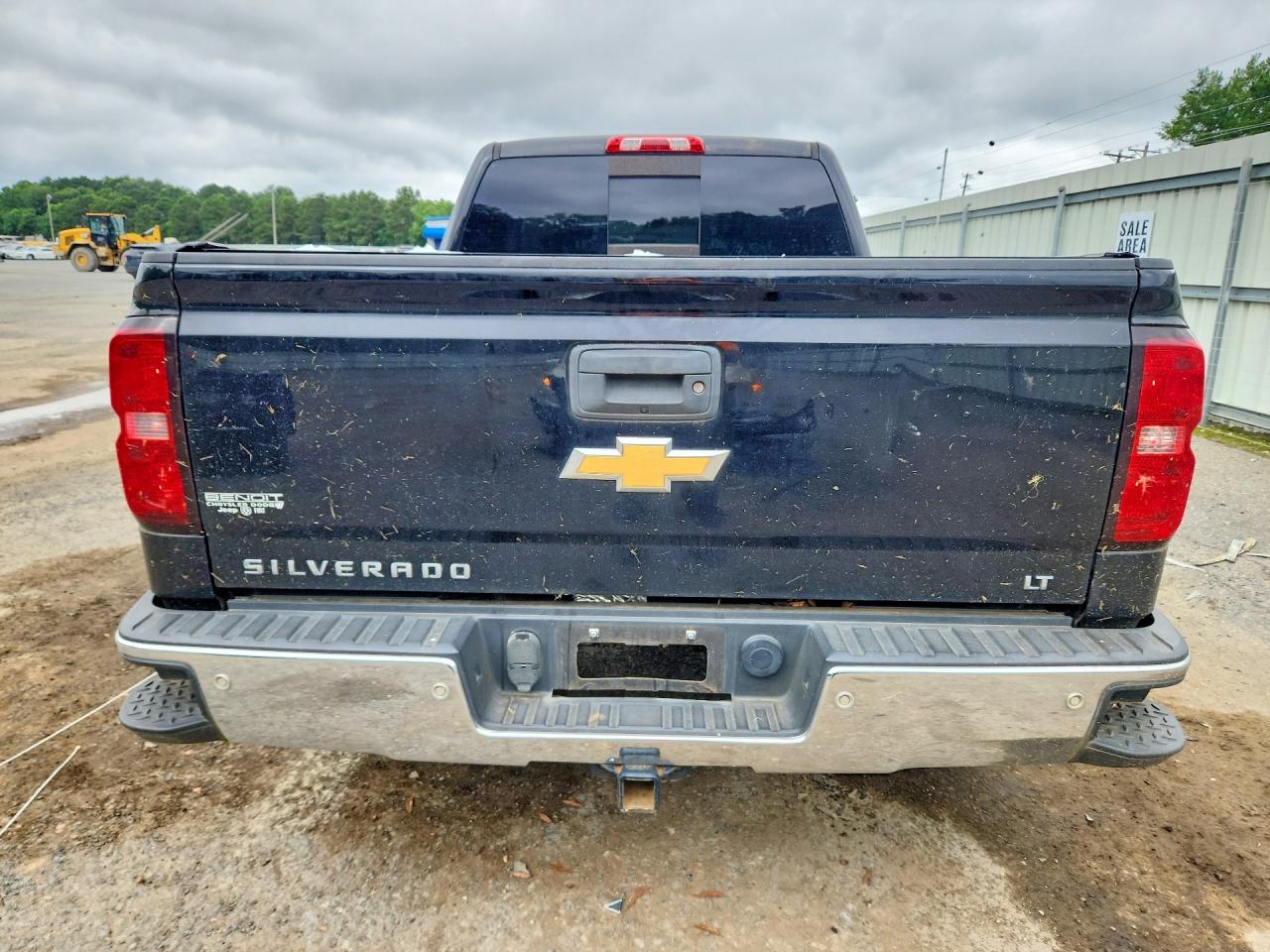 2016 Chevrolet Silverado K1500 Lt Black vin: 1GCUKREC7GF235814