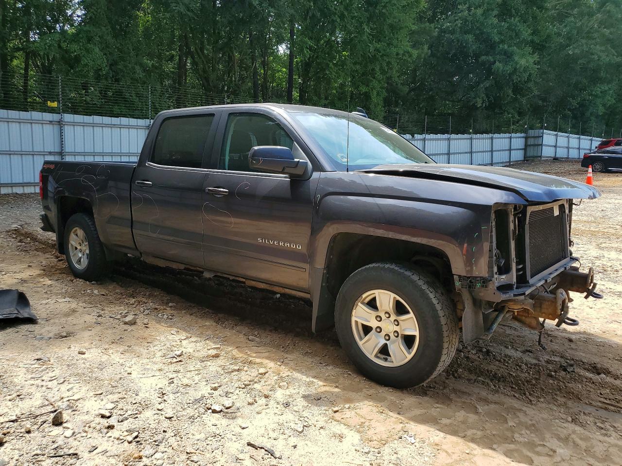 2015 Chevrolet Silverado K1500 Lt Серый vin: 1GCUKREC8FF197945