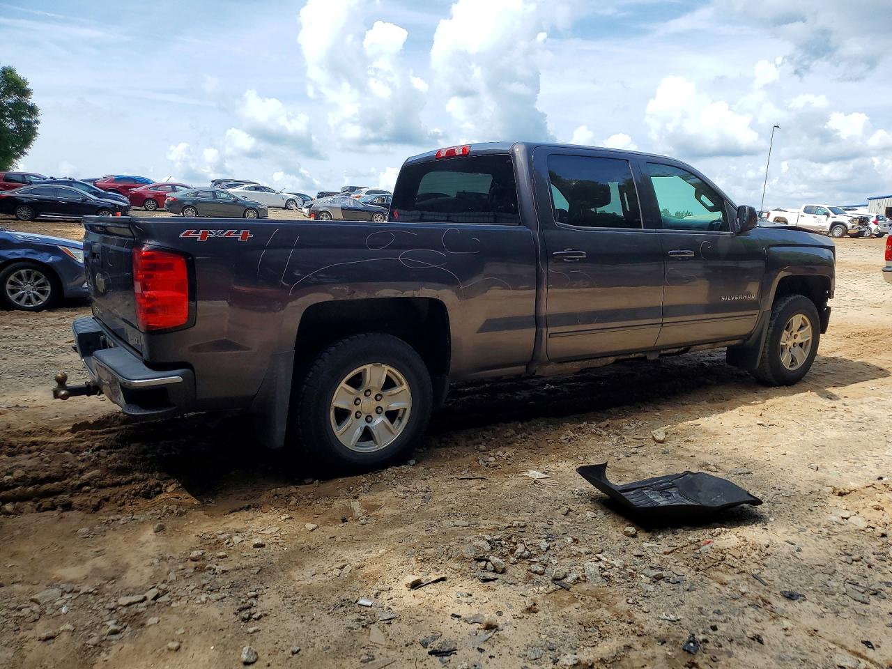 2015 Chevrolet Silverado K1500 Lt Серый vin: 1GCUKREC8FF197945