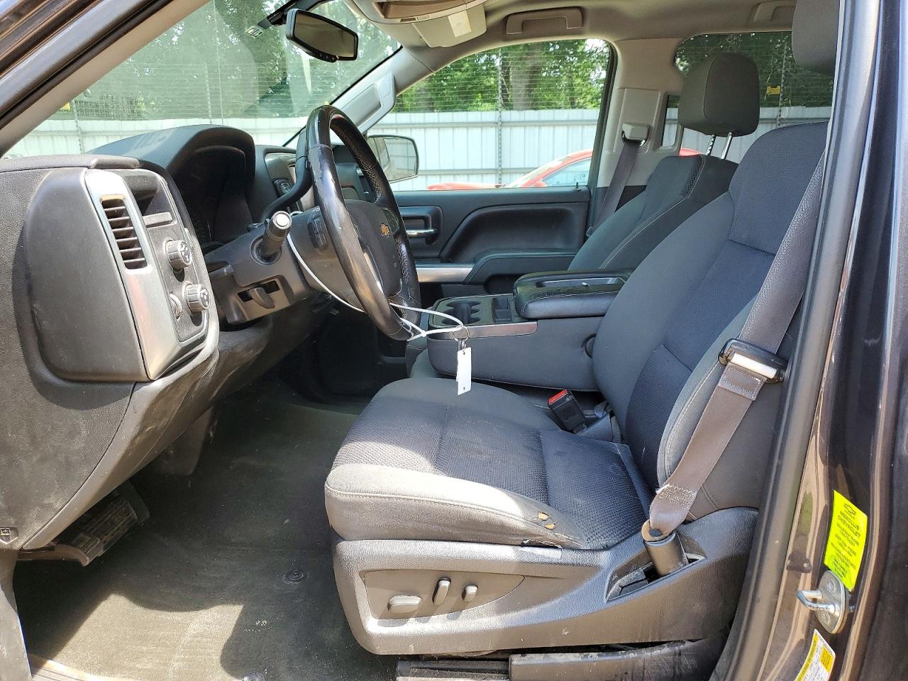 2015 Chevrolet Silverado K1500 Lt Серый vin: 1GCUKREC8FF197945