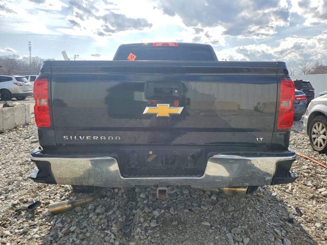 2015 Chevrolet Silverado K1500 Lt Черный vin: 1GCUKREC8FF203887