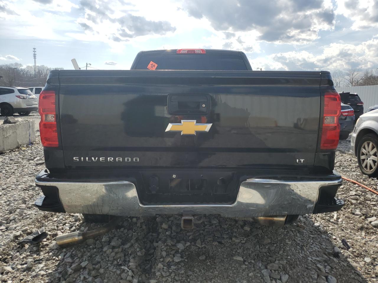 2015 Chevrolet Silverado K1500 Lt Черный vin: 1GCUKREC8FF203887 Damage: Tailgate, Multiple Dents/Paint Damage, 2
