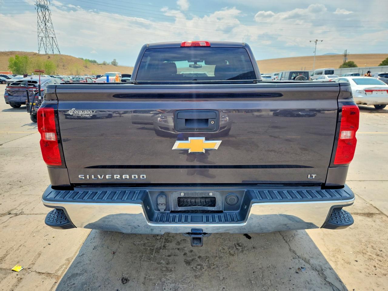 2015 Chevrolet Silverado K1500 Lt Black vin: 1GCUKRECXFF199163