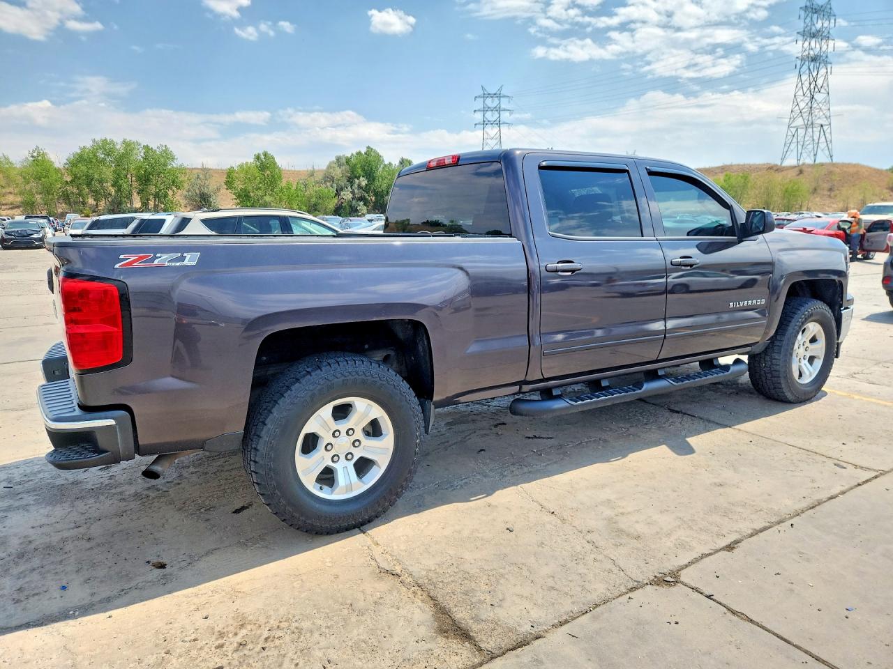 2015 Chevrolet Silverado K1500 Lt Black vin: 1GCUKRECXFF199163