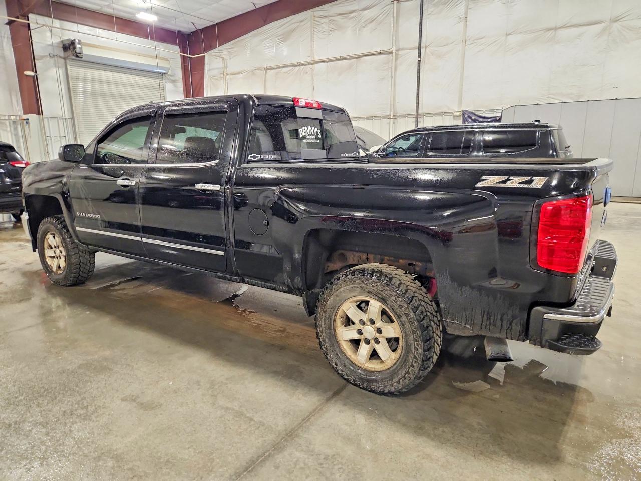 2015 Chevrolet Silverado K1500 Ltz Черный vin: 1GCUKSEC9FF198108