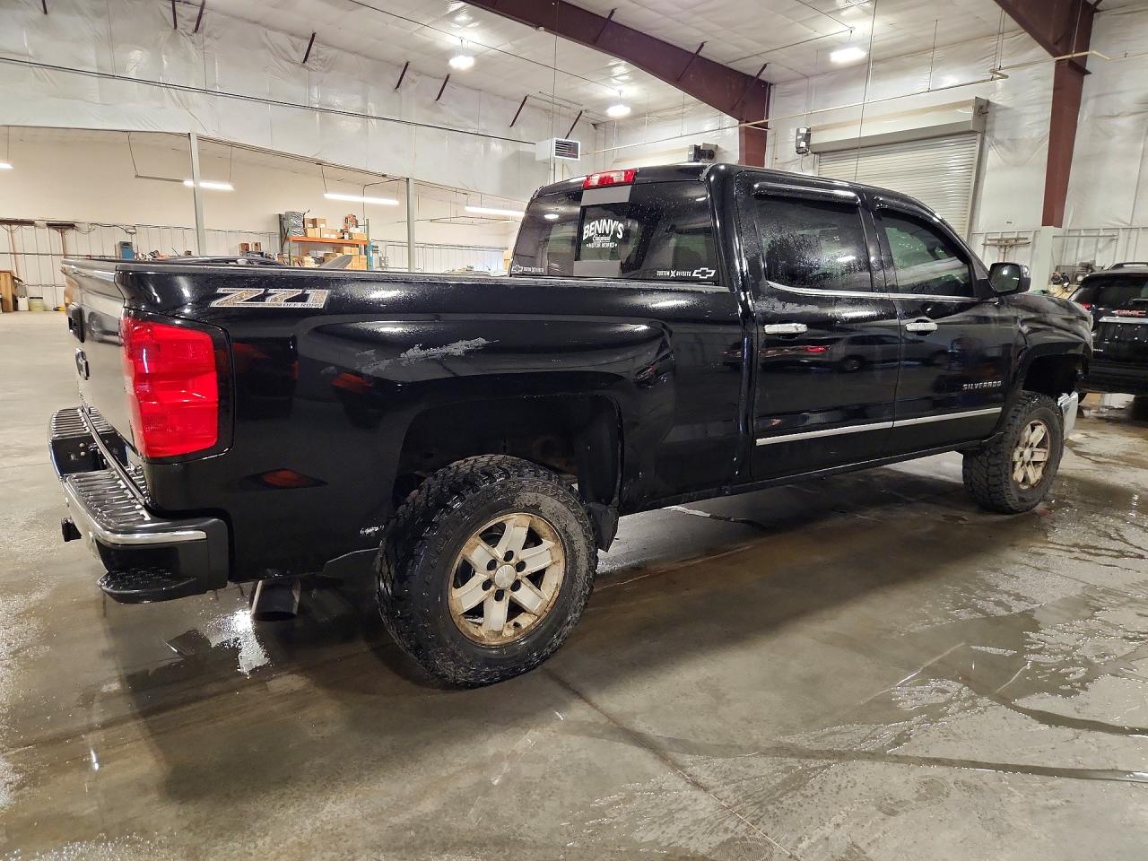 2015 Chevrolet Silverado K1500 Ltz Черный vin: 1GCUKSEC9FF198108