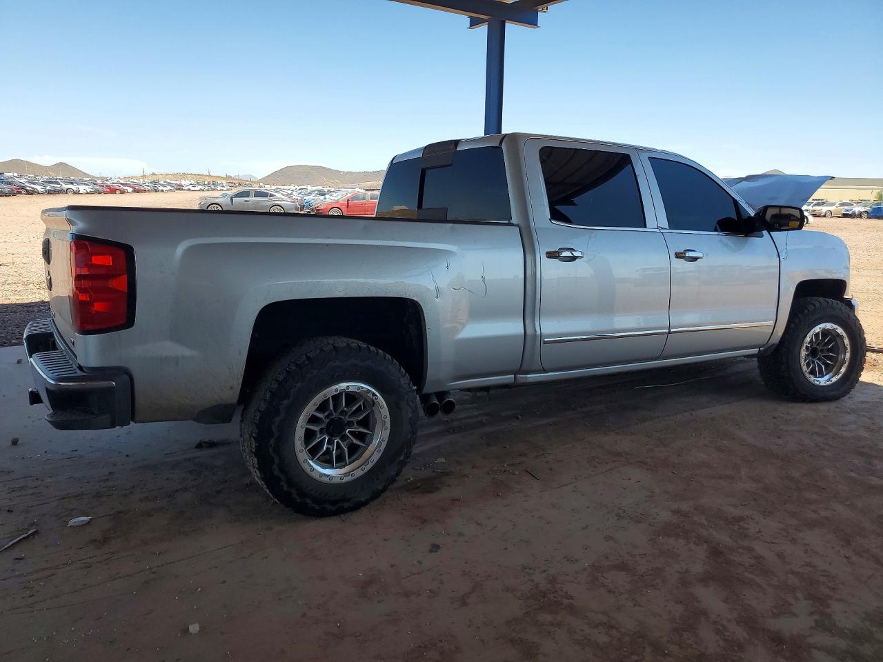 2015 Chevrolet Silverado K1500 Ltz Silver vin: 1GCUKSECXFF199994