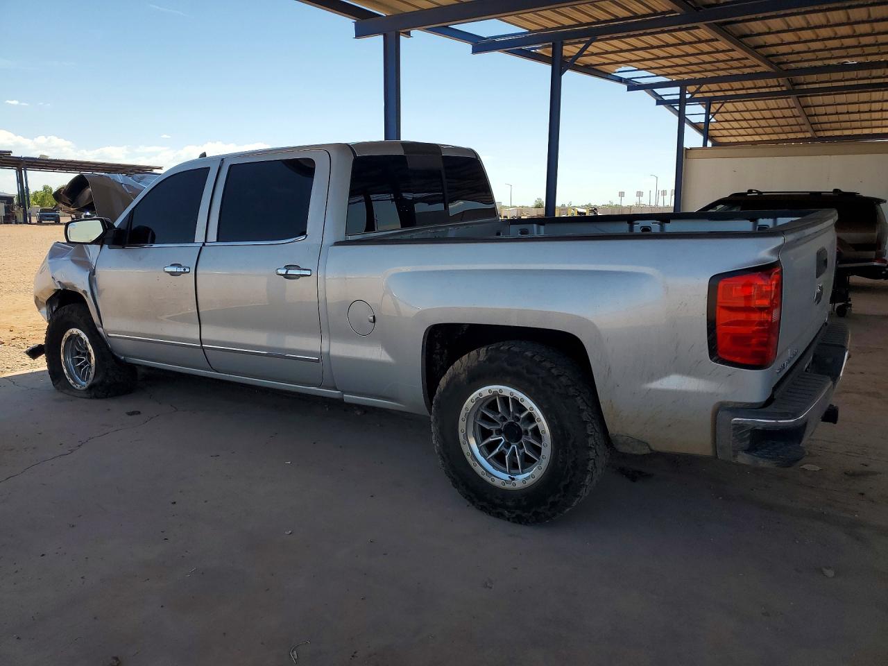 2015 Chevrolet Silverado K1500 Ltz Silver vin: 1GCUKSECXFF199994