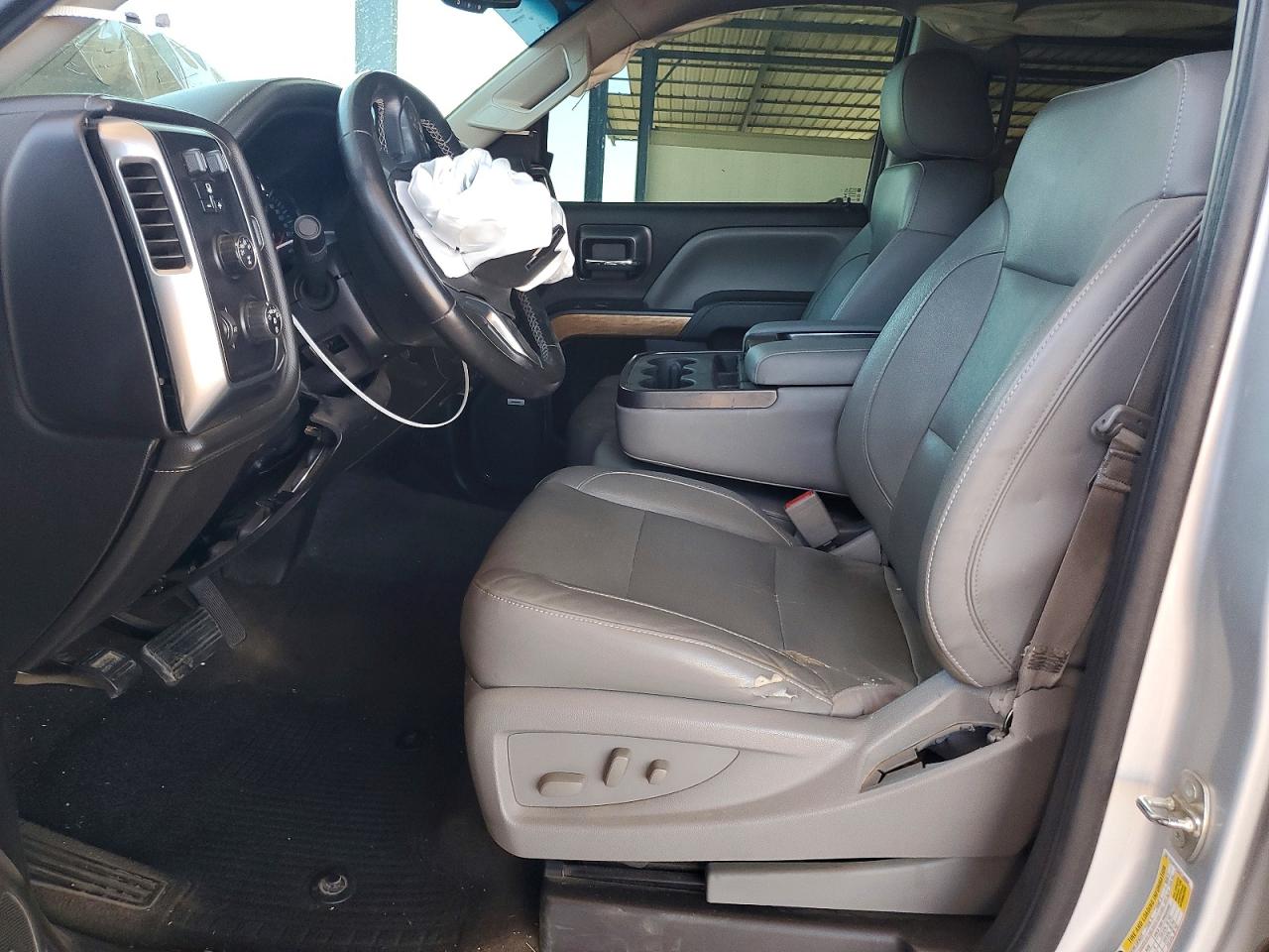 2015 Chevrolet Silverado K1500 Ltz Silver vin: 1GCUKSECXFF199994