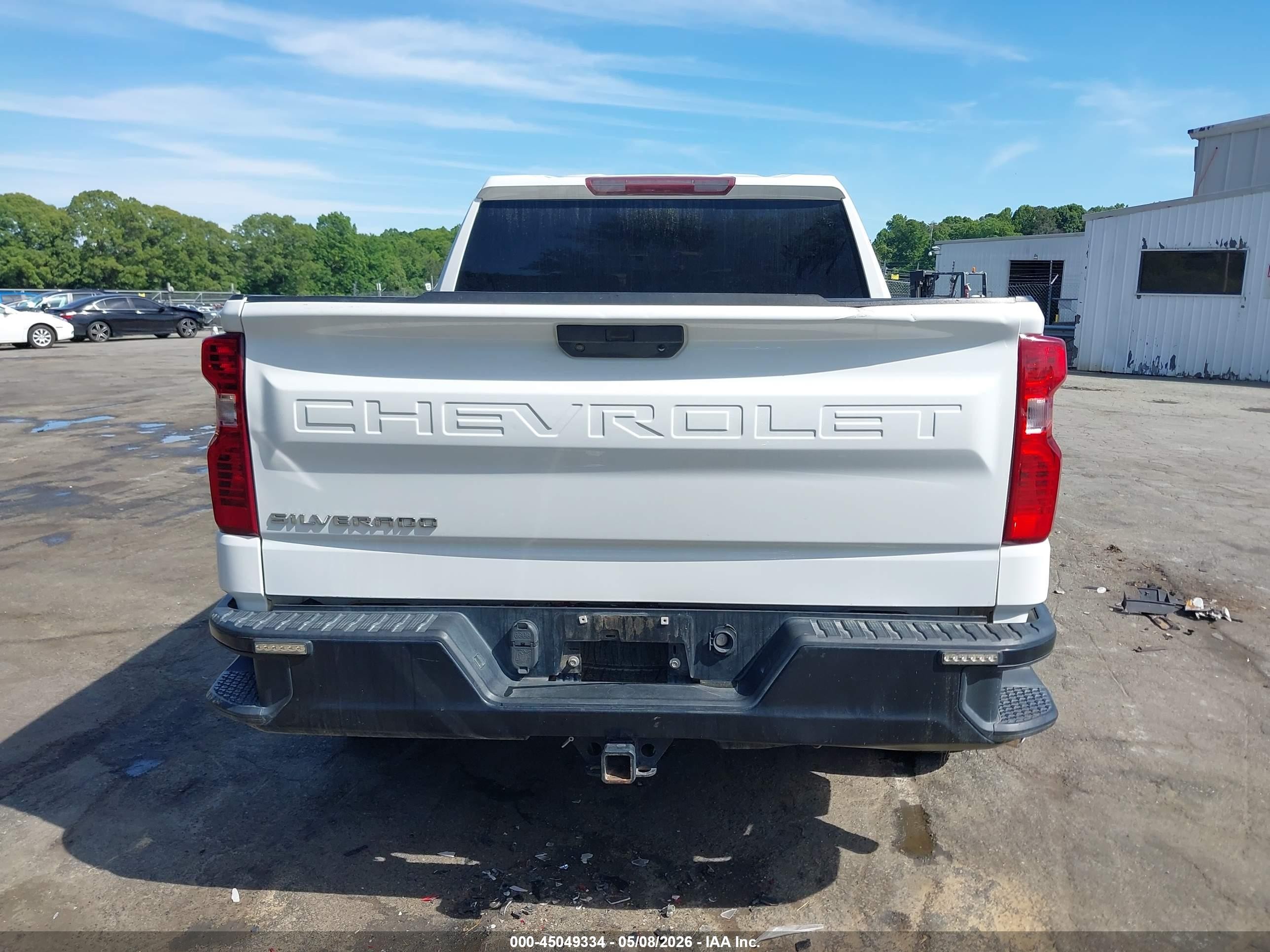 2019 Chevrolet Silverado 1500 Work Truck Белый vin: 1GCUYAEF2KZ214452