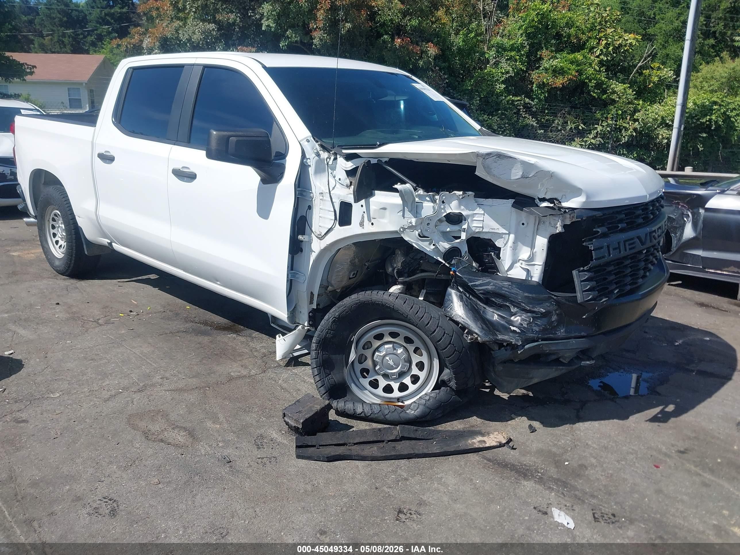 2019 Chevrolet Silverado 1500 Work Truck Белый vin: 1GCUYAEF2KZ214452