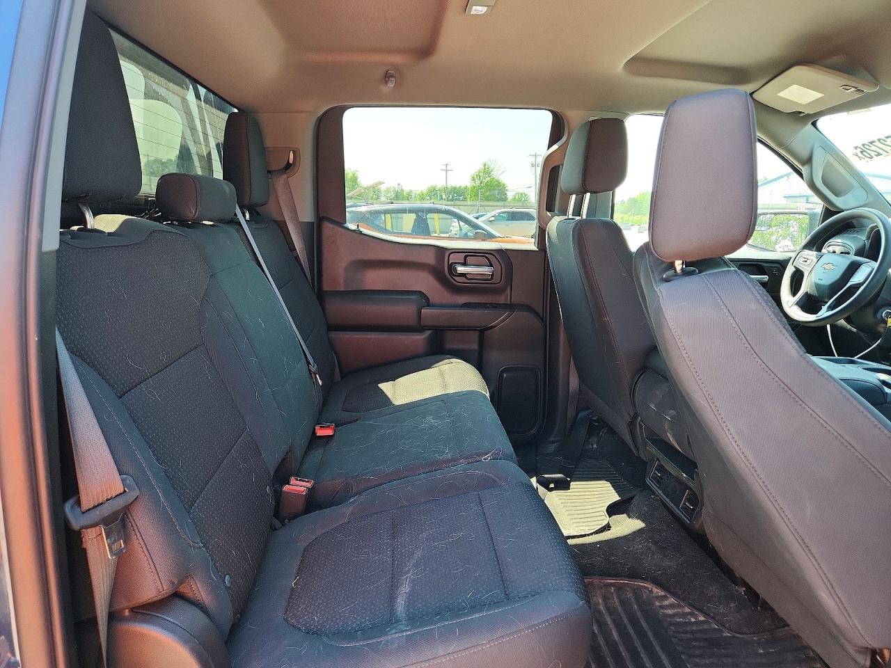 2020 Chevrolet Silverado K1500 Custom Синий vin: 1GCUYBEF5LZ338786