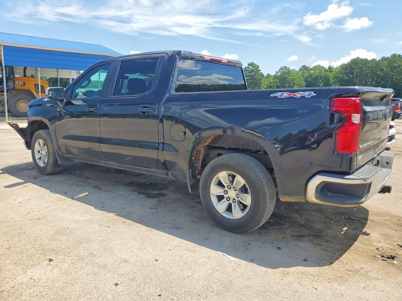 2021 Chevrolet Silverado K1500 Lt Black vin: 1GCUYDED2MZ236910