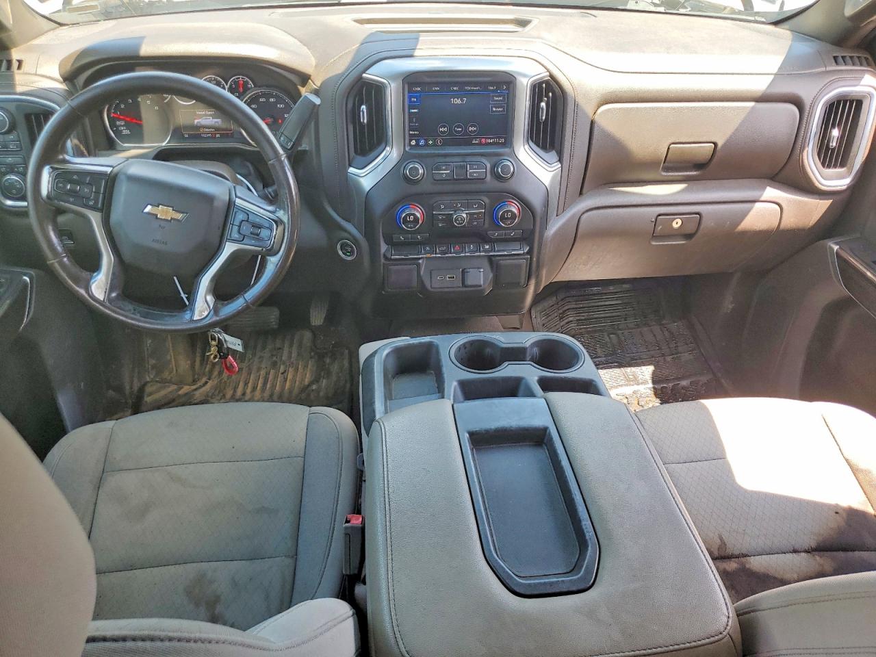 2021 Chevrolet Silverado K1500 Lt Black vin: 1GCUYDED2MZ236910